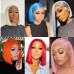 13x6 Straight Hair Colored BOB Lace Front Wig