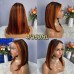 13x4 Straight Hair Colored BOB Lace Front Wig