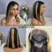 13x4 Straight Hair Colored BOB Lace Front Wig