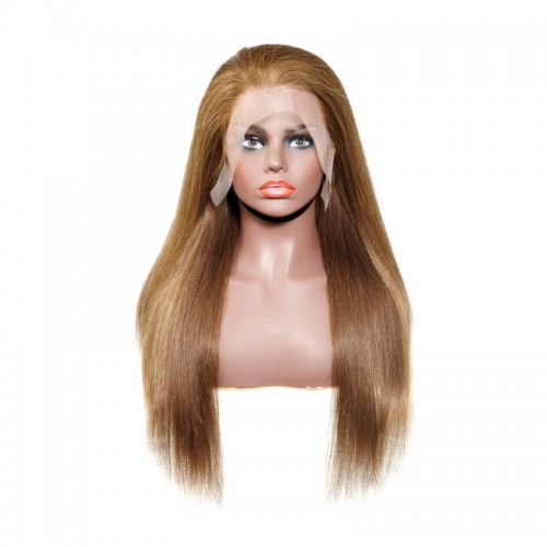#4/#6 Straight Transparent Lace 13x4 Full Frontal Human Hair Wig | Human Hair Wig | Lace Front