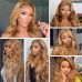 #27 Honey Blonde Body Wave Transparent Lace 13x4 Full Frontal Human Hair Wig