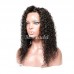 13x4 Virgin Human Hair Jerry Curly Lace Front Wigs 180% Density