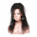 13x4 Virgin Human Hair Jerry Curly Lace Front Wigs