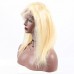 613 Blonde Color Virgin Hair Straight 360 Lace Frontal