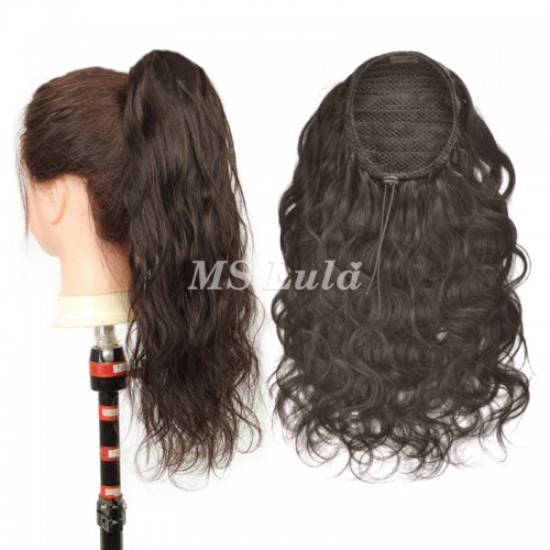 Body Wave Drawstring Ponytail 100% Virgin Remy Human Hair Extensions  | Human Hair Wig | Lace Front