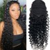 Deep Wave Drawstring Ponytail 100% Virgin Remy Human Hair Extensions 