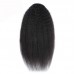 Kinky Straight Drawstring Ponytail Virgin Remy Human Hair Extensions