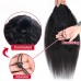 Kinky Straight Drawstring Ponytail Virgin Remy Human Hair Extensions