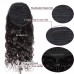 Water Wave Drawstring Ponytail Virgin Remy Human Hair Extensions