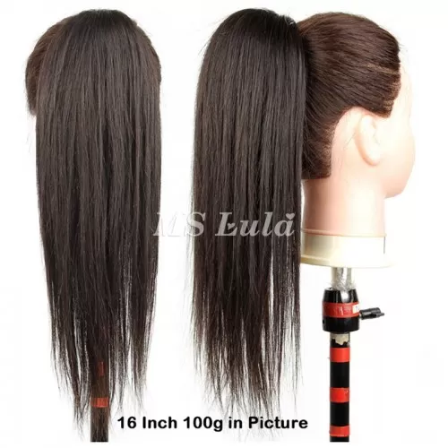 Straight Hair Drawstring Ponytail | Great Hair Extension  display picture 1