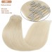 Straight Colored Clip In Hair Extensions(18Clips/8Pcs)