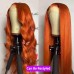 Orange Ginger Color 13x4 Lace Front Wig