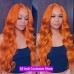 Orange Ginger Color 13x4 Lace Front Wig