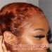 Orange Ginger Color 13x4 Lace Front Wig