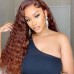 #33 Reddish Brown 13x4 Transparent Lace Front Water Wave Season Vibe Wig