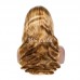 Body Wave Honey Blonde Highlight #4/27 Lace Front Wig