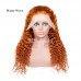 Orange Ginger Color 13x4 Lace Front Wig