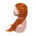 Orange Ginger Color 13x4 Lace Front Wig