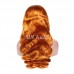 Orange Ginger Color 13x4 Lace Front Wig