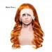 Orange Ginger Color 13x4 Lace Front Wig
