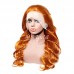 Orange Ginger Color 13x4 Lace Front Wig