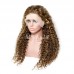 Honey Blonde Highlight #4/27 Lace Front Wig Water Wave