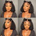 12A Double Drawn Water Wave 13x4 Transparent Lace Full Frontal Wig