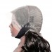 #1B Natural Black Double Drawn Bouncy Curl 13x4 Transparent Lace Full Frontal 300% Density Wig