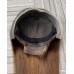 #4 Brown Double Drawn Bone Straight 13x4 Transparent Lace Full Frontal 300% Density Wig