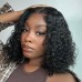 Water Wave 5x5 Double Drawn Transparent Lace Closure Bob Wig