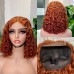 Water Wave 5x5 Double Drawn Transparent Lace Closure Bob Wig