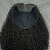 5x5 Glueless Double Drawn Pissy Curl Transparent Lace Closure Wig