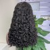 5x5 Glueless Wear And Go Pre Cut Lace Water Wave Double Drawn Transparent Lace Closure Wig