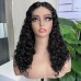 5x5 Glueless Wear And Go Pre Cut Lace Water Wave Double Drawn Transparent Lace Closure Wig
