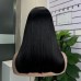 5x5 Glueless HD Lace Double Drawn Bone Straight Closure Bob Wig