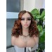 Bouncy Curl 5x5 Double Drawn Transparent Lace Closure Wig