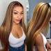 300% Density Double Drawn Bone Straight 13x4 HD Transparent Lace Full Frontal Wig
