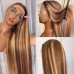 300% Density Double Drawn Bone Straight 13x4 HD Transparent Lace Full Frontal Wig