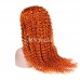 Orange Ginger Color 13x4 Lace Front Wig