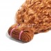 #350 Ginger Water Wave Curly Human Hair Bundles