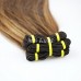 #4/27 Honey Blonde Highlight Natural Straight Virgin Human Hair Double Drawn Bundles