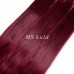#99J Burgundy Color Natural Straight Virgin Human Hair Bundles