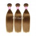 Virgin Colored Natural Straight Brazilian Human Hair Bundles