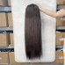 Wholesale #2 Raw Hair Bulk Brown Straight Human Hair Bulk Extension for Braiding 1kg