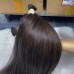 Wholesale #2 Raw Hair Bulk Brown Straight Human Hair Bulk Extension for Braiding 1kg