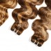 #4/27 Honey Blonde Highlight Body Wave Virgin Human Hair Bundles