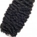 Raw Burmese Curly Virgin Human Hair Double Drawn Bundles