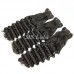 Deep Curly Virgin Human Hair Double Drawn Bundles