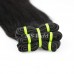 Hook Straight Virgin Human Hair Double Drawn Bundles