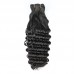 Deep Curly Virgin Human Hair Double Drawn Bundles